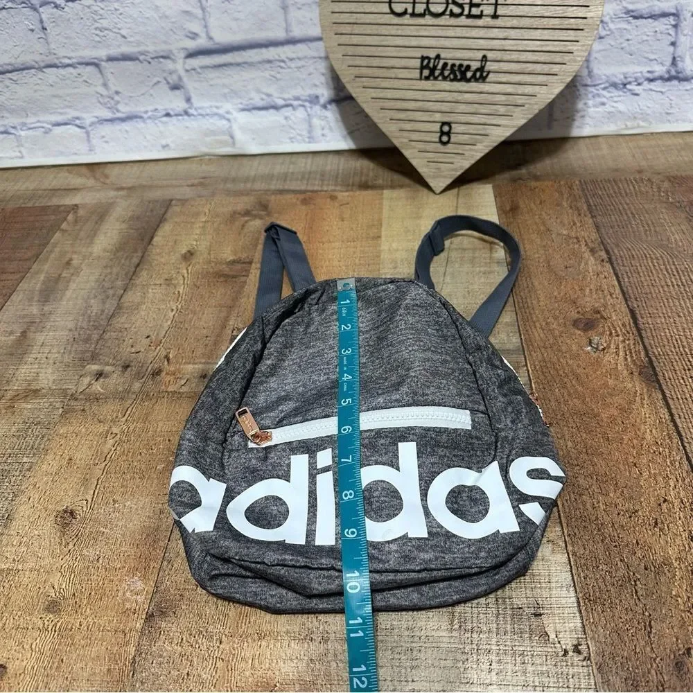 Adidas Linear mini backpack- jersey onix/ white/ rose gold - Picture 4 of 7